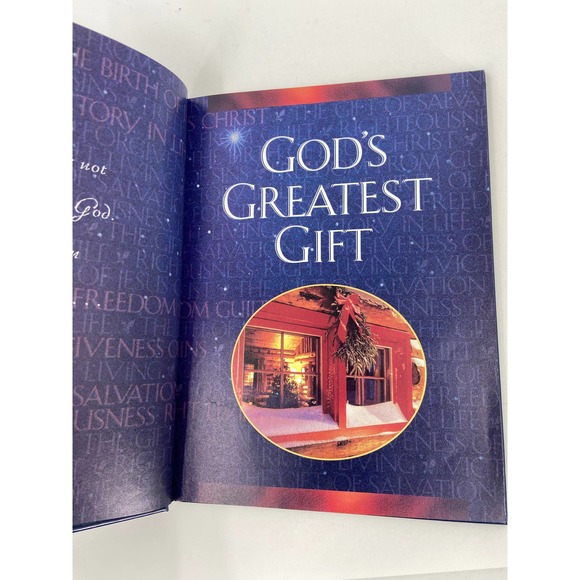 The Glory of Christmas 1996 Inspirational Writings Hard Cover Book Religious - Picture 2 of 6